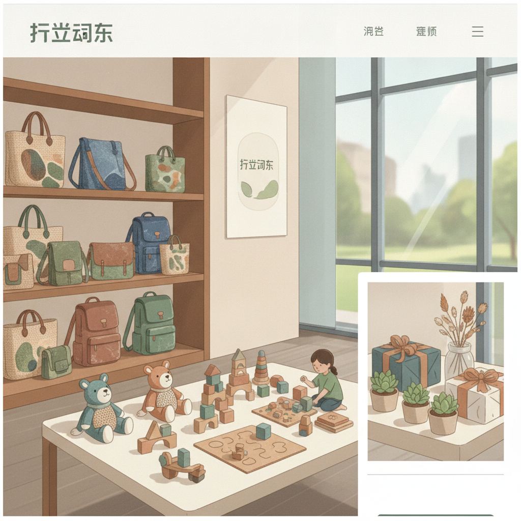 环保箱包与玩具的新概念展示